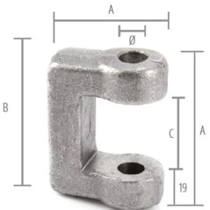 SOPORTE BISAGRA ESCUADRA SHB