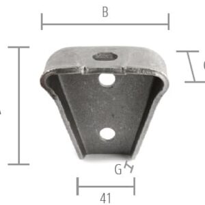 SOPORTE DE CHASIS PEQUEÑO